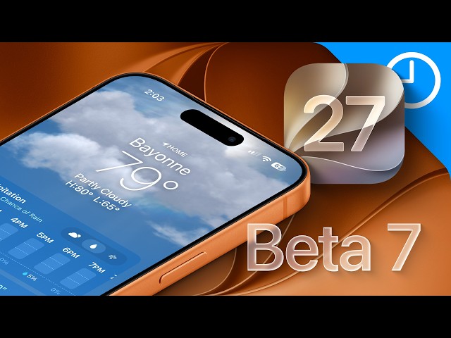 iOS 27 Beta 7 Is FAST… But There’s One Big Problem