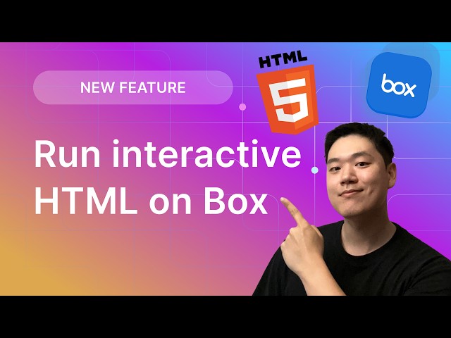 Box Just Launched an HTML Editor: Upload, Render & Run JavaScript Right Inside Box!