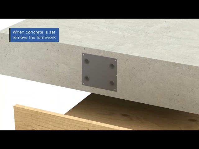 How to Install Ancon STC Insulated Balcony Connectors