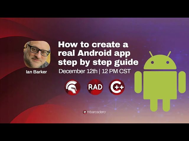 How to create a real Android app step by step guide | Ian Barker