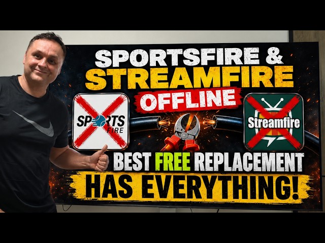 🔥 StreamFire & SportsFire Are Gone 😱 | Best FREE Sports Streaming Alternatives (2026)