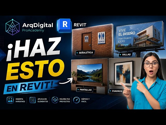 🤯El Truco para Crear Letreros, Cuadros y Señalética en Revit