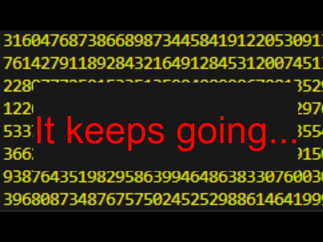 Trying to get the biggest Fibonacci number in very short times
