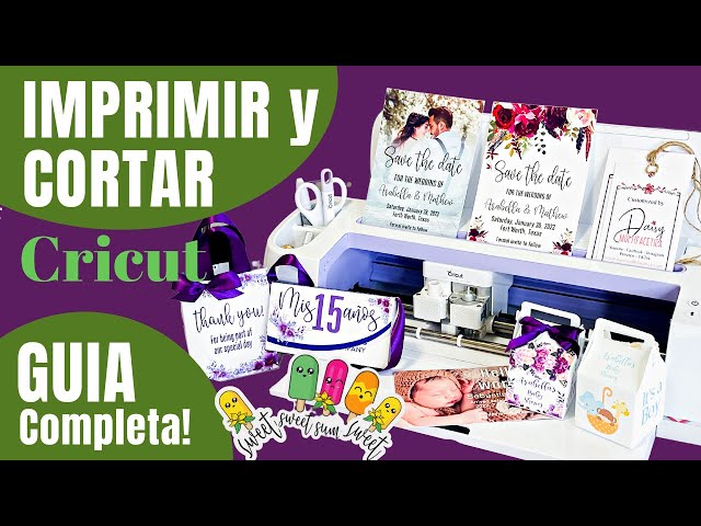 Imprimir y Cortar con Cricut para Principiantes - Cricut Print Then Cut {Beginner's Complete Guide}