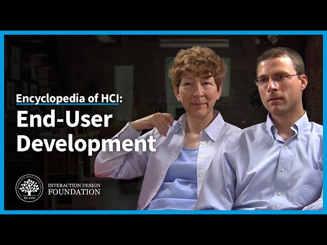End-User Development: History, Areas, Methods | Margaret Burnett and Christopher Scaffidi - Part 1