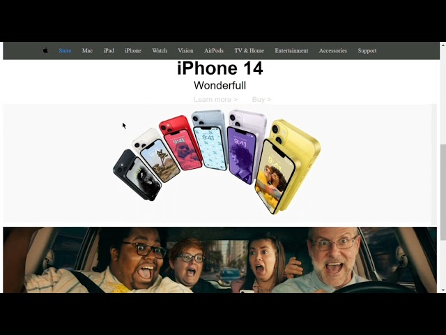 apple website clone using html, css, javascript #frontend  #webdeveloper #viral