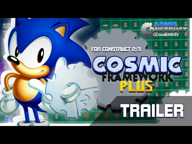 Cosmic Framework Plus - Trailer (Sonic Engine - Construct 2/3)