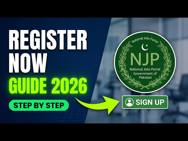 How to Register on National Jobs Portal & Apply for Jobs | (Step by Step Guide 2026)