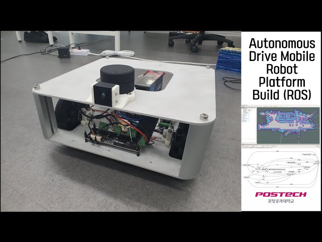 Autonomous Drive Mobile Robot Platform Build (ROS)