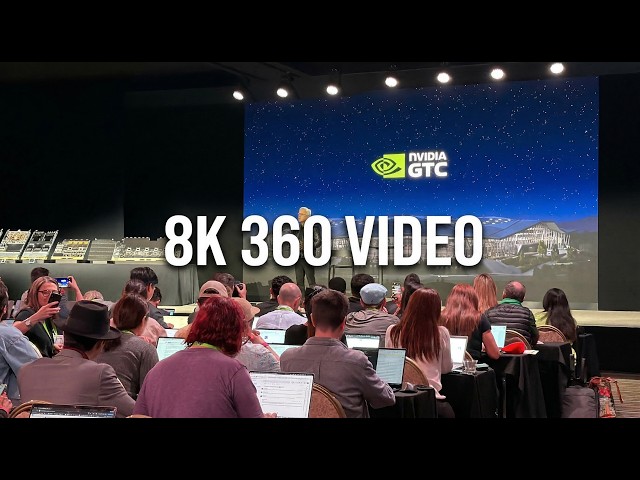 8K 360° |  Exclusive Q&A with NVIDIA's Jensen at GTC 2026