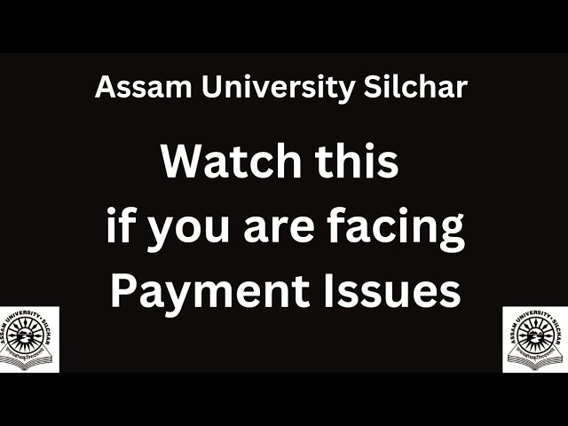 TDC Enrollment Update| Assam University Silchar| Kali Charan Deb