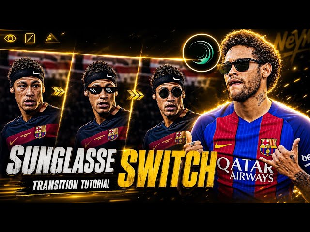 Sunglasses switch transition tutorial—step by step!📱