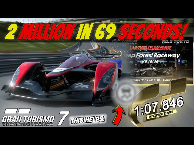 🤑 USE this SETTING to get 2 MILLION Credits in 1 LAP! || Time Trial Guide