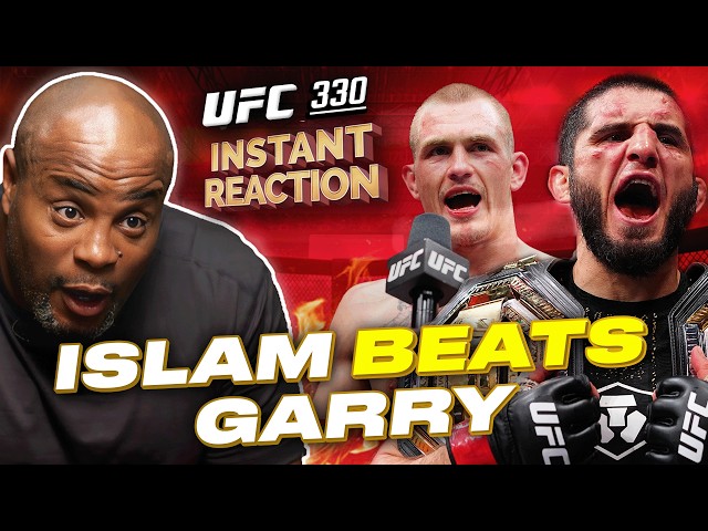 Daniel Cormier REACTS to Islam Makhachev BEATING Ian Garry at UFC 330, breaks Anderson Silva record
