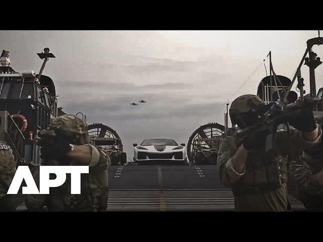 Watch The Wild Journey How U.S. Military Helps Deliver The Freedom 250 Pace Car To Washington | APT