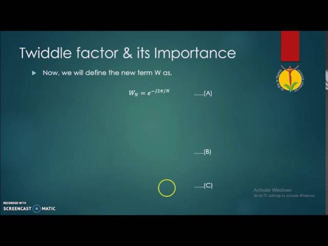 DFT as linear Transformation