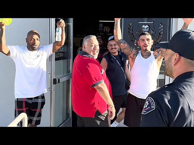 Bobby Green & Arnold Barboza Get SWATTED for Bomb Threat | Cops Are King Green Fans