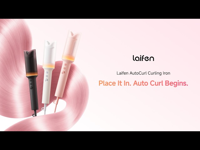 Laifen AutoCurl Curling Iron — Place It In. Auto Curl Begins