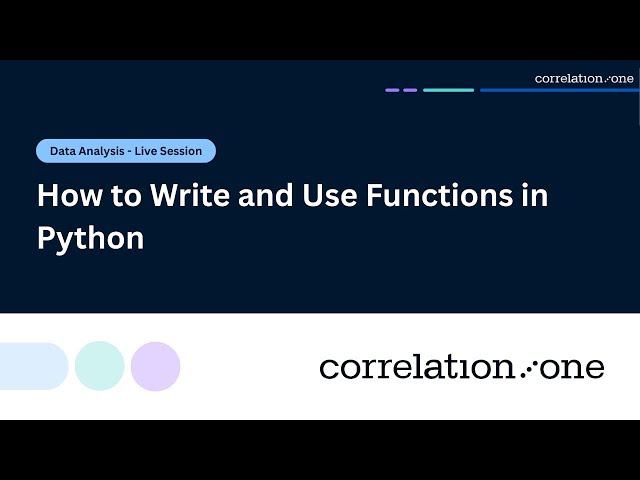 How to Write and Use Functions in Python