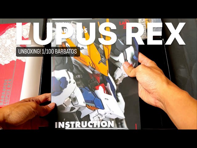 THE MOST AMAZING!! Unboxing 1/100 BARBATOS LUPUS REX Conversion LabZero Studio