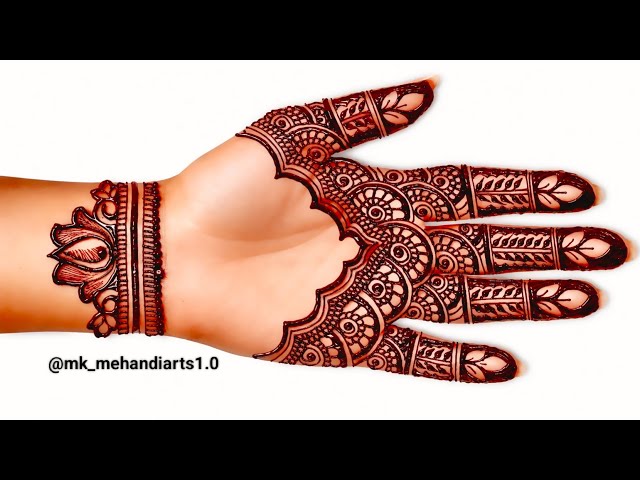 Full Hand Mehndi Design ❤️🫰|| Front Hand Mehndi Design || Latest Mehndi Design 2026 ||#mehndi design