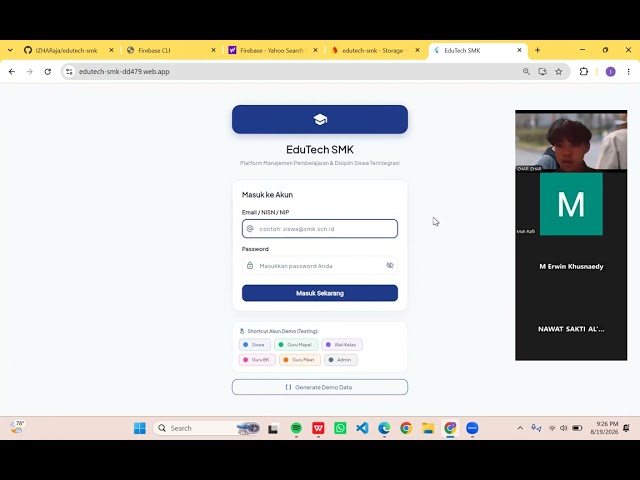 EduTech SMK (Aplikasi LMS Multi-Role berbasis Flutter & Firebase) RPL B MOBILE AND CROSS