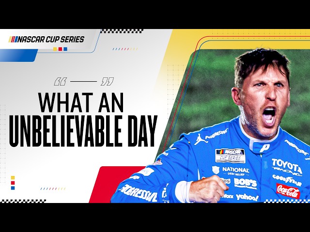 Denny Hamlin Reacts to Dramatic Nashville Win | 2026 NASCAR Cup Series