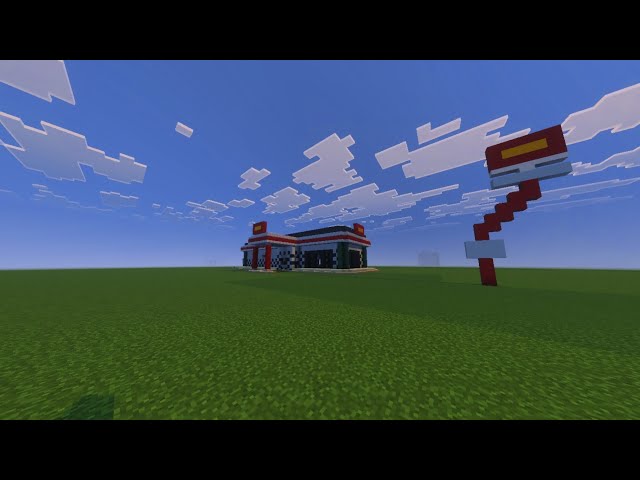 Evansburg City Tutorials #3 - Checkers/Rally's Fast Food Restaurant Tutorial 