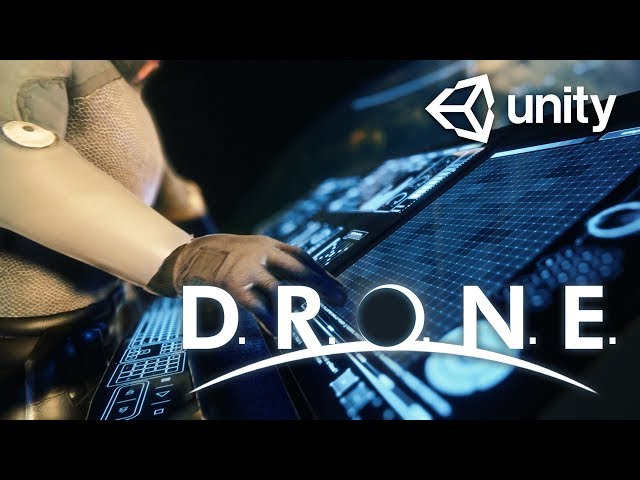D.R.O.N.E. is made with UNITY