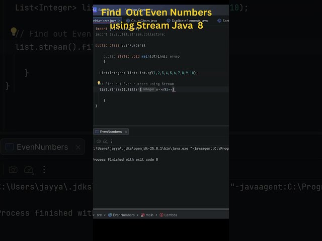 Stop Using Loops ❌ Java 8 Streams Interview Question