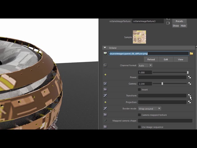 OctaneRender for Maya Lesson 7.8: Octane Transform Nodes