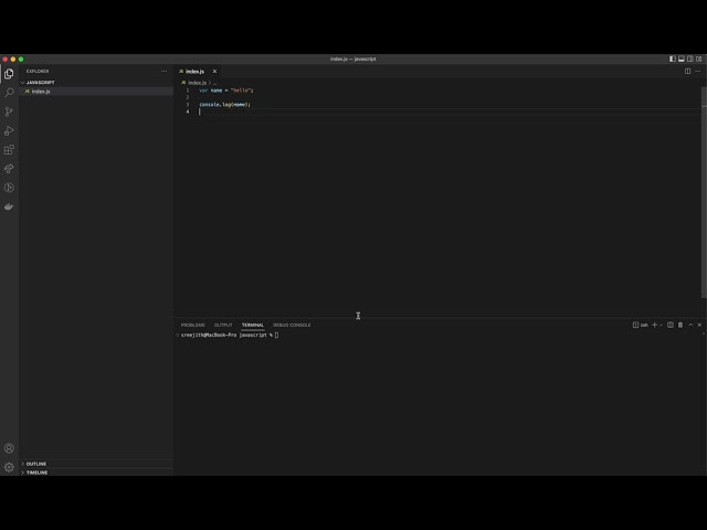 How to create a javascript file and run it (Malayalam)
