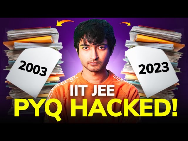 95% Students Solve JEE PYQs Wrongly | How to solve PYQ? #iitjee #jeemains