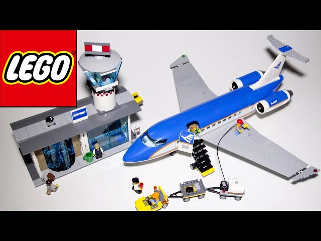 Lego City 60104 Airport Passenger Terminal Speed Build