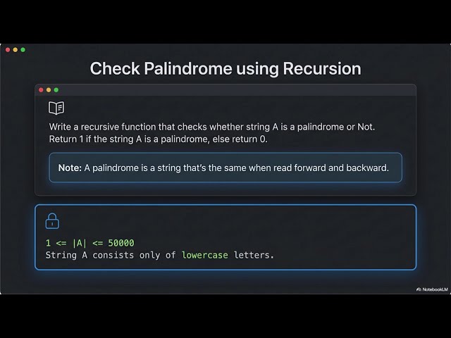 Day33 | P04-06 - Week06 | Palindrome | All Indices Of Array | Max of an Array