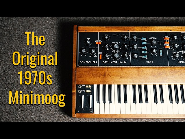 The Original 1970s Minimoog