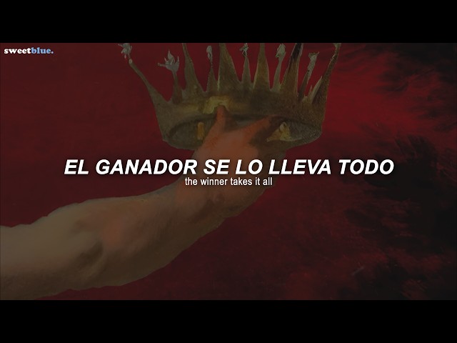 ABBA - The Winner Takes It All (Sub. Español + Lyrics)