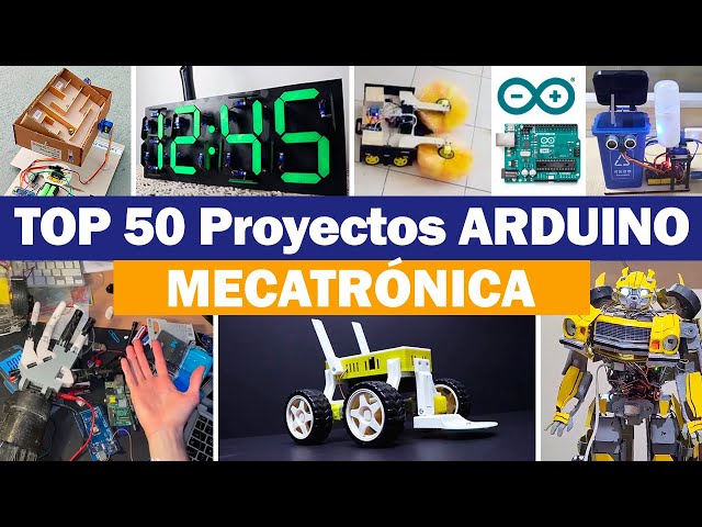 Top 50 Arduino Project Ideas for Mechatronics 2025