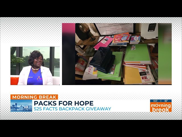 S2S giving away backpacks ahead of school year