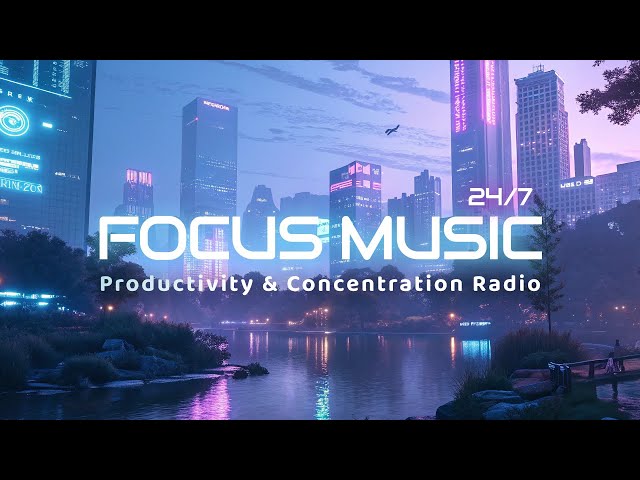 🔴 Focus Radio — Music for Coding & Productivity | Melodic Techno 24/7 Live by Focus FM
