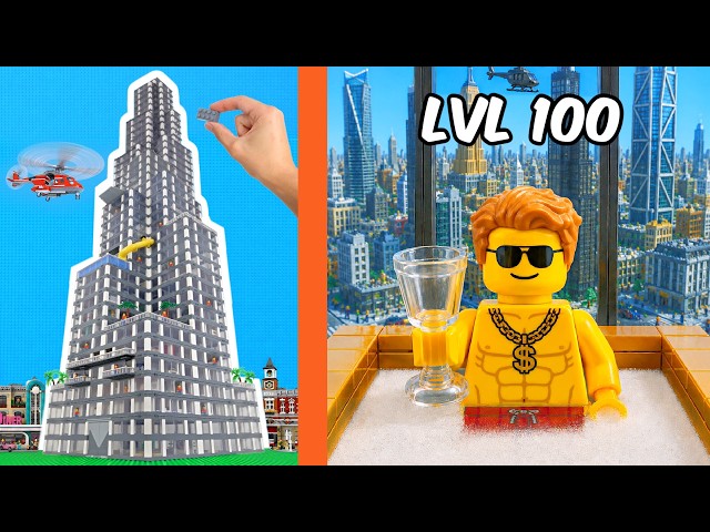 I built a LEGO SKYSCRAPER...