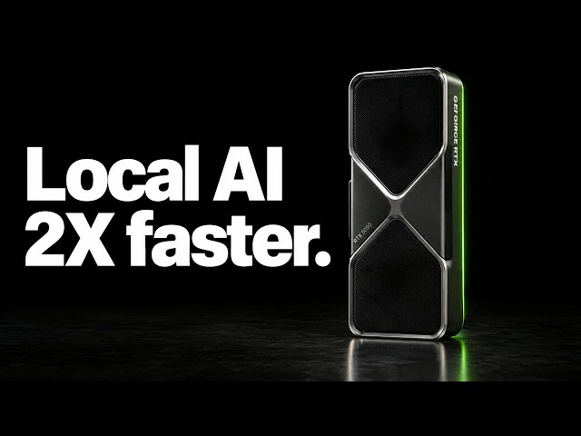 NVIDIA’s Trick To Make Local AI 2X Faster On Your GPU