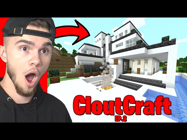 THE BEST MINECRAFT HOUSE EVER... (CloutCraft EP.8)
