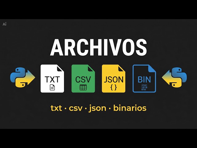Python Files: Text, CSV, JSON and Binary