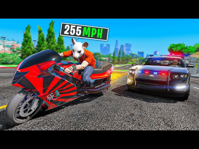 Robbing Stores with World’s Fastest Bike.. GTA 5 RP