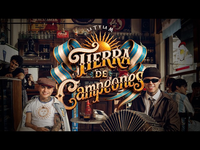 La T y La M - Tierra de Campeones (Pa' los jugadores) Video Oficial