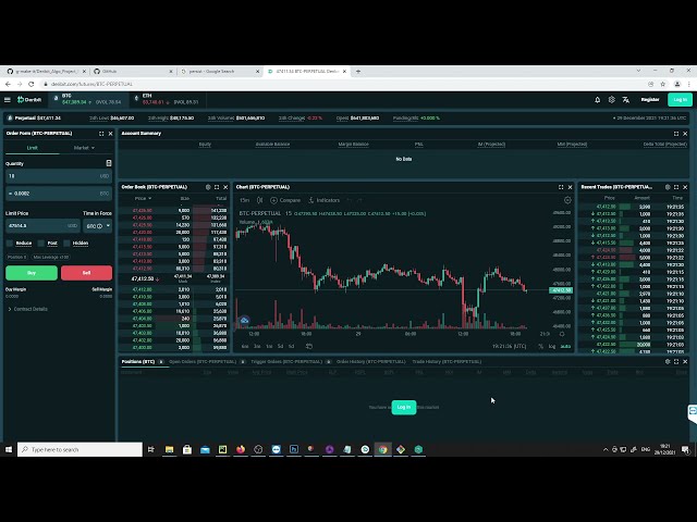 Algorithmic Trading Strategy Using Python | Algo Python Project with API - on Github