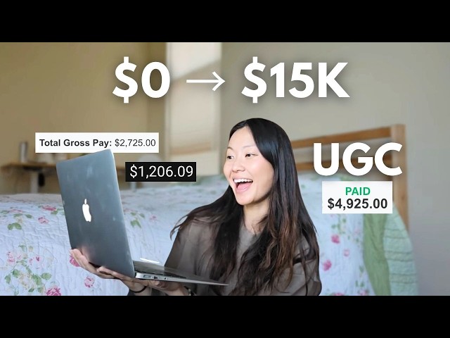 How to Start UGC in 2026 💸 (I made $15K in my first 6 months)