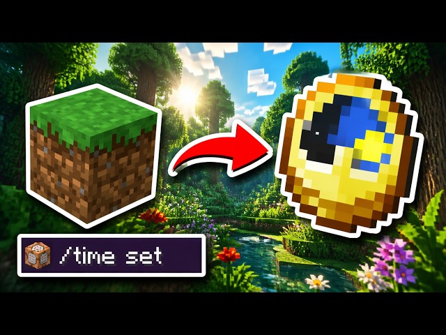 How To Set Time Of Day In Minecraft