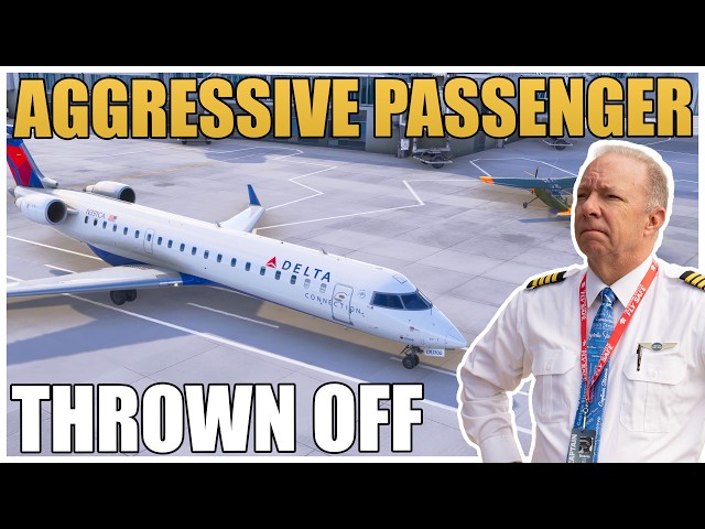 "Do You Need Law Enforcement?" | Pilot Deals with Aggressive Passenger